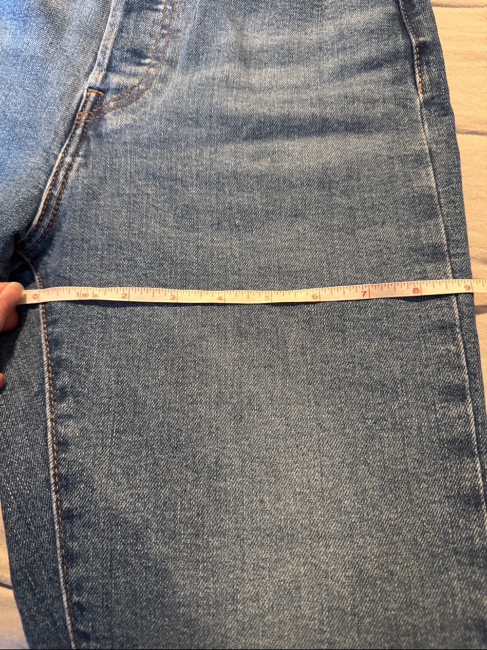 Levi's Medium Blue Straight-Leg Denim Jeans - Picture 7 of 10